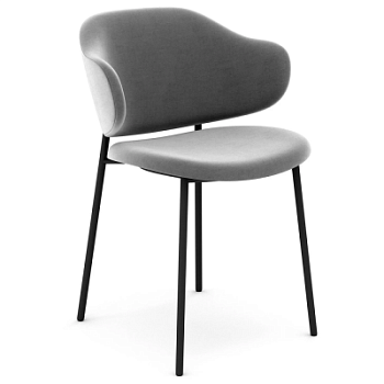 Фото Обеденый стул PRINCE серого цвета