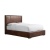 Фото Двуспальная кровать Ronson коричневого цвета Фото Двуспальная кровать Ronson коричневого цвета