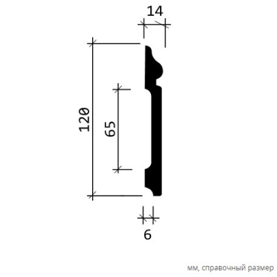 Фото ПЛИНТУС 1.53.108
