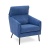 Фото Кресло VIKNA синего цвета Фото Кресло VIKNA синего цвета