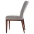 Фото Обеденный стул TOSS серого цвета Фото Обеденный стул TOSS серого цвета
