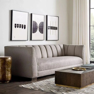 Фото Трехместный диван Paxton белого цвета