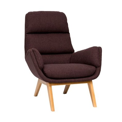 Фото Кресло ORHUS коньячного цвета