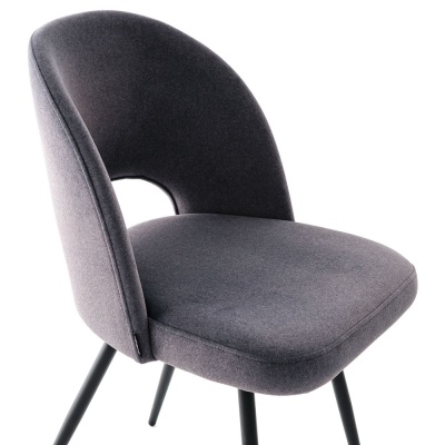 Фото Обеденный стул RING темно-серого цвета