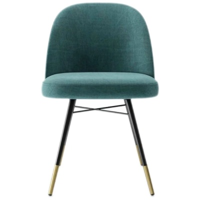 Фото Обеденный стул FLY синего цвета