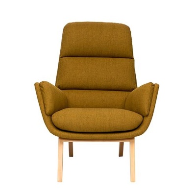 Фото Кресло ORHUS желтого цвета