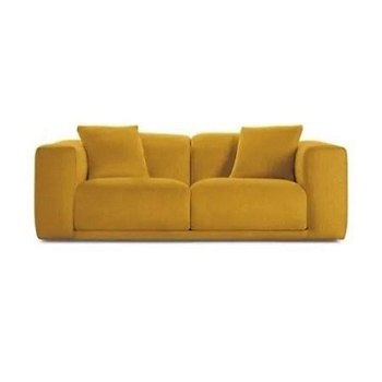 Фото Двухместный диван Kelston горчичного цвета