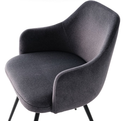 Фото Обеденный стул MARCEL темно-серого цвета