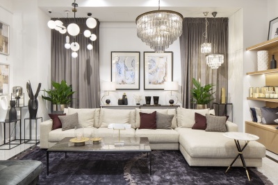 Фото Ковер LUNA Midnight диаметр 250 см