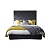 Фото Двуспальная кровать с высоким изголовьем Davenport черного цвета