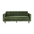 Фото Двухместный диван Yoshi зеленого цвета