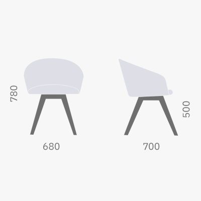 Фото Кресло GRYNING бежевого цвета