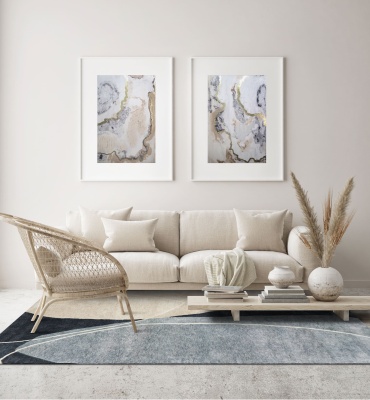 Фото Ковер Glacier Blue 160х230 см