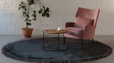 Фото Ковер LUNA Midnight диаметр 300 см