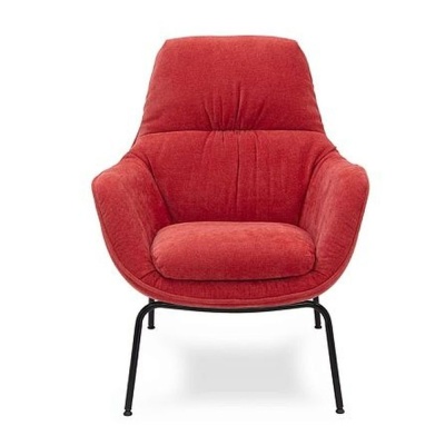 Фото Кресло ASTRID красного цвета