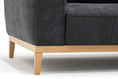 Фото Диван SWING  темно-серого цвета