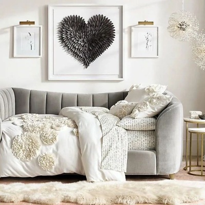 Фото Детская кровать Valentina бирюзового цвета