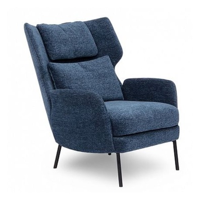 Фото Кресло GLENTA  синего цвета