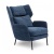 Фото Кресло GLENTA синего цвета Фото Кресло GLENTA синего цвета