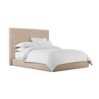 Фото Двуспальная кровать Sullivan Platform кремового цвета