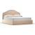 Фото Двуспальная кровать Dreamy бежевого цвета Фото Двуспальная кровать Dreamy бежевого цвета