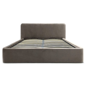 Фото Кровать LINE темно-серого цвета с местом для хранения