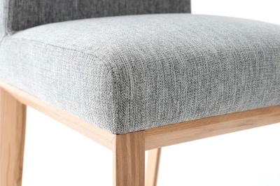 Фото Барный стул TOSS серого цвета