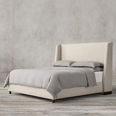 Фото Двуспальная кровать Belmont бежевого цвета