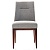 Фото Обеденный стул TOSS серого цвета