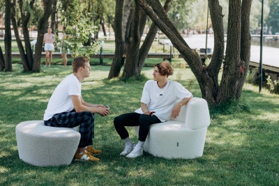 Фото Кресло LUMO белого цвета