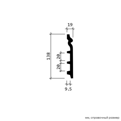 Фото ПЛИНТУС 6.53.110