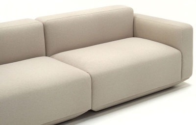 Фото Диван DEVEL бежевого цвета