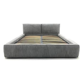 Фото Кровать SOFT-1  серого цвета