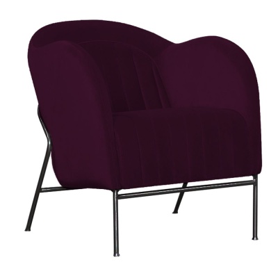 Фото Кресло MINI бордового цвета