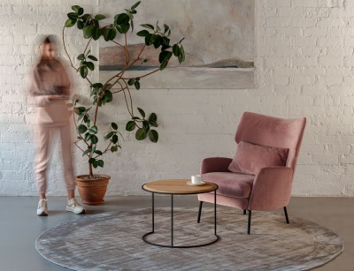 Фото Ковер TERE Light Gray диаметр 300 см