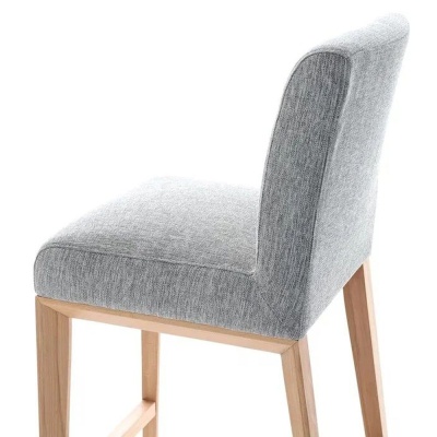 Фото Барный стул TOSS серого цвета