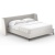 Фото Двуспальная кровать COSMOPOLITAN белого цвета Фото Двуспальная кровать COSMOPOLITAN белого цвета