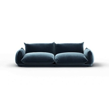 Фото Двухместный диван BUENO зелено-синего цвета