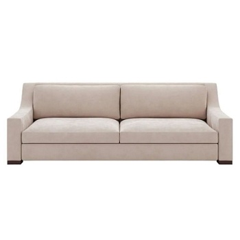 Фото Двухместный диван Paris Classic светло-серого цвета