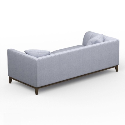 Фото Двухместный диван Hector светло-серого цвета