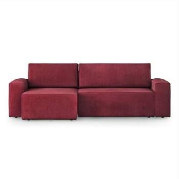 Фото Угловой диван Hola красно-фиолетового цвета