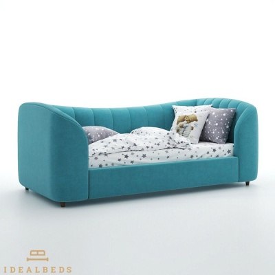 Фото Детская кровать Valentina бирюзового цвета