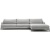 Фото Угловой диван BELLPORT светло-серого цвета Фото Угловой диван BELLPORT светло-серого цвета