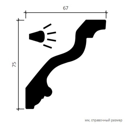 Фото КАРНИЗ 1.50.216