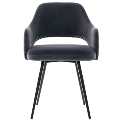 Фото Обеденный стул YAN темно-серого цвета