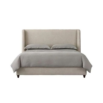 Фото Двуспальная кровать Belmont бежевого цвета