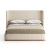 Фото Двуспальная кровать Shade бежевого цвета Фото Двуспальная кровать Shade бежевого цвета