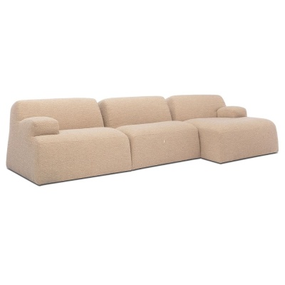 Фото Модульный диван  BJORN  бежевого цвета (3 модуля)