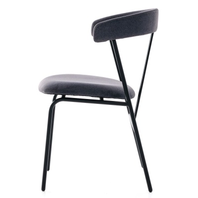 Фото Обеденный стул VIOLIN темно-серого цвета