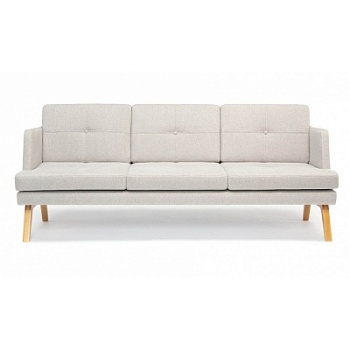 Фото Трехместный диван TRIGGA серого цвета